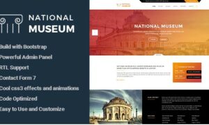 museum-responsive-wordpress-theme