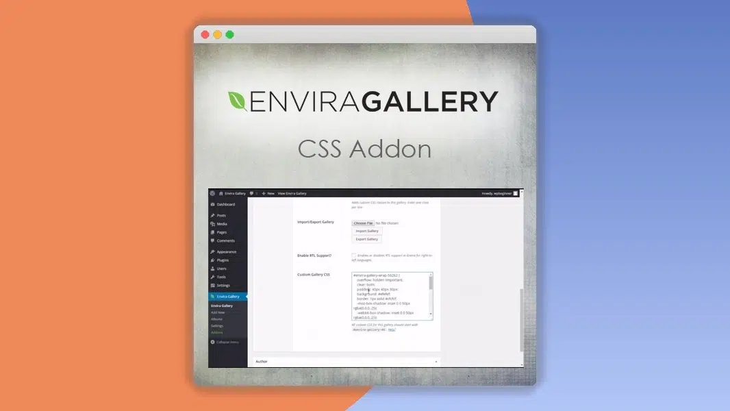 Envira Gallery – CSS Addon