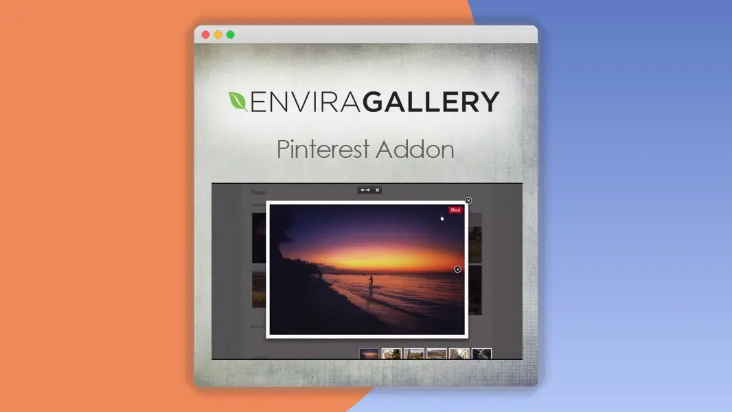 Envira Gallery – Pinterest Addon