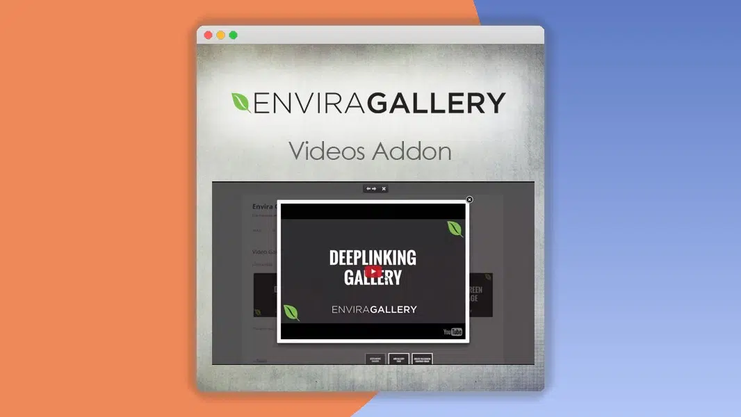 Envira Gallery – Videos Addon
