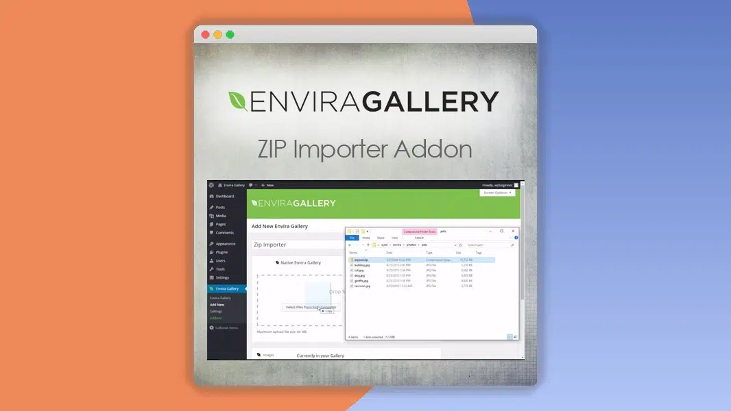 Envira Gallery – ZIP Importer Addon
