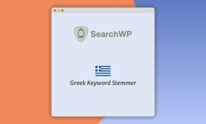 SearchWP Greek Keyword Stemmer