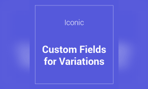 Iconic WooCommerce Custom Fields for Variations