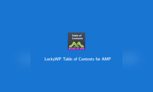 LuckyWP Table of Contents for AMP