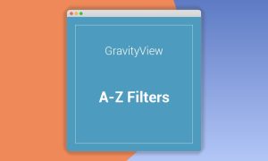 GravityView A-Z Filters Extension