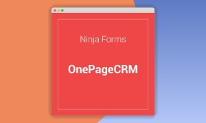 Ninja Forms OnePageCRM